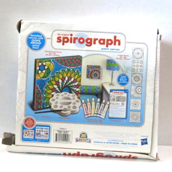 Kahootz The Original Spirograph Paint Canvas READ - Picture 2 of 2